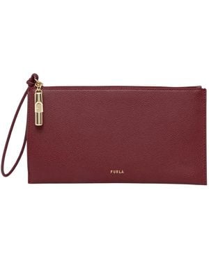 Furla Iride M Clutch - Rot