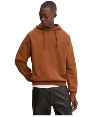 A.P.C. Boxy Petit Vpc Hoodie - Bruin