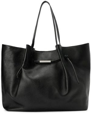 Iceberg Horus Ledertasche Mit Logoprägung - Schwarz