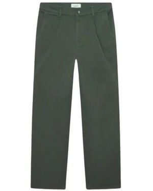 Les Deux Straight Trousers - Green