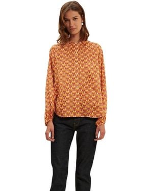 Ines De La Fressange Paris Blouses & shirts > blouses - Orange