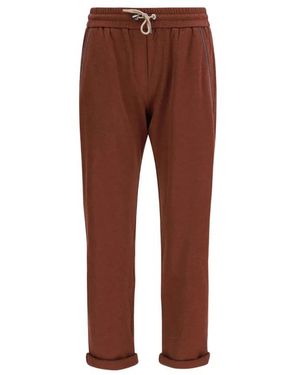 Brunello Cucinelli Sweatpants - Brown