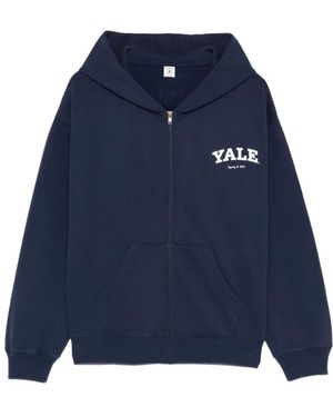 Sporty & Rich Zip-Throughs - Blue