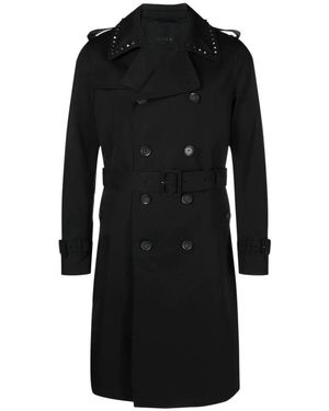 Valentino Belted Coats - Black