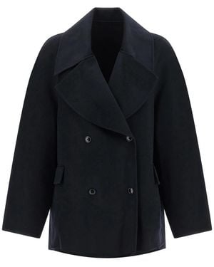Loulou de Saison Double-Breasted Coats - Azul