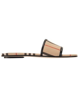 Burberry Sliders - Natural