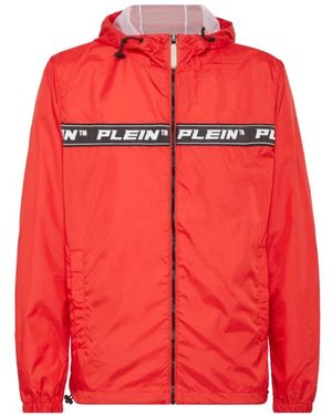 Philipp Plein Light Jackets - Red