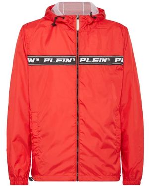 Philipp Plein Light Jackets - Red