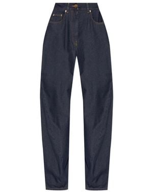 Versace Weite Jeans - Blau