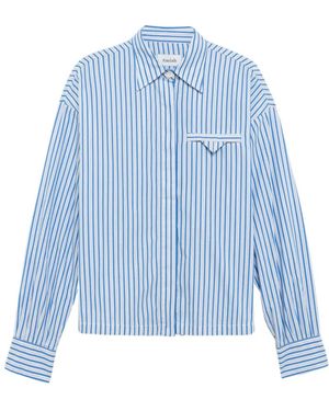 AMISH Shirts - Blue