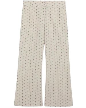 Valentino Wide Trousers - Grey
