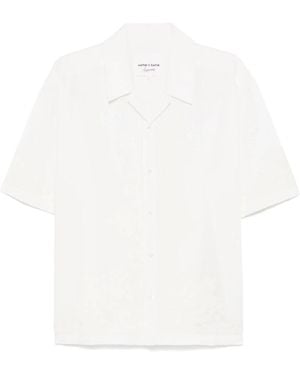 Antik Batik Short Sleeve Shirts - White