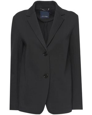 Max Mara Jassen ,Zwart ,Katoen Smmatollo Jacket