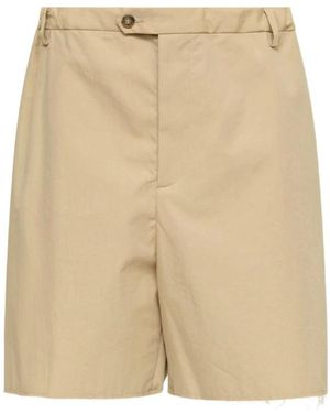 MM6 by Maison Margiela Casual Shorts - Natural