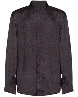 Dries Van Noten Casual Shirts - Blue