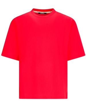 Jacquemus Le T-Shirt Rond Carré Mc - Rood