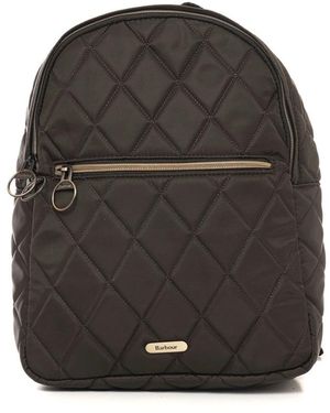 Barbour Gepolsterter Canvas-Rucksack Mit Verstellbaren Trägern - Grau
