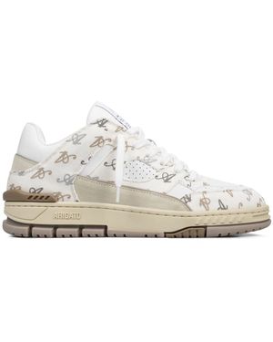 Axel Arigato Sneaker monogram area 10yr - Bianco
