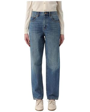 Tory Burch Straight Jeans - Blu