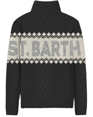 Mc2 Saint Barth Turtlenecks - Noir