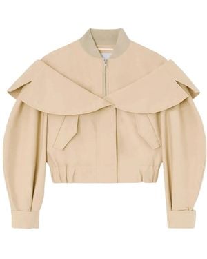 Ganni Bomber Jackets - Neutro