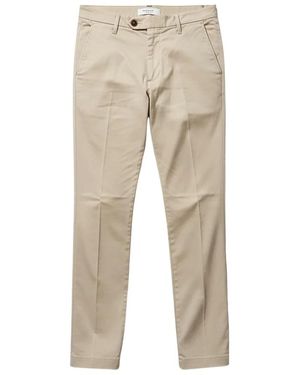 Roy Rogers Broeken ,Katoen New Rolf Chino - Naturel