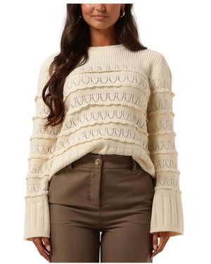 Y.A.S Beiger Strickpullover Für Frauen - Braun