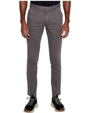 HUGO Slim-Fit Trousers - Grey