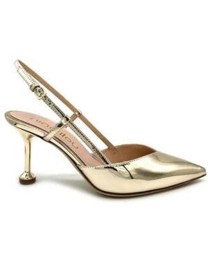 Ninalilou Court Shoes - Metallic
