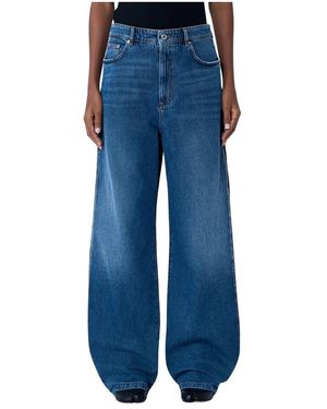 Sportmax Wide Jeans - Blue