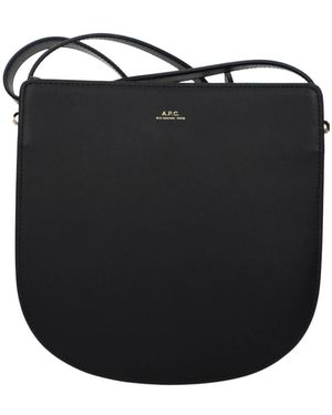 A.P.C. Genève Crossbody Bag - Schwarz