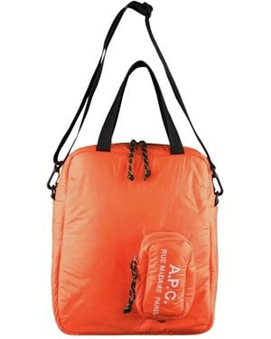 A.P.C. Shoulder Bags - Naranja