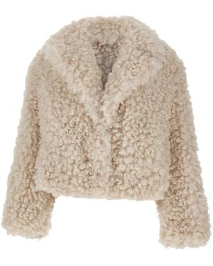 Stand Studio Faux Fur & Shearling Jackets - Neutre