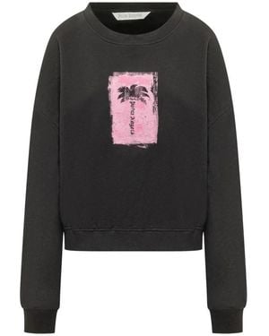 Palm Angels Sweatshirts - Negro
