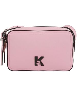 KARL LAGERFELD Cross Body Bags - Rosa