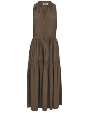 Mos Mosh Midi Dresses - Brown