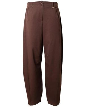Amélie & Amélie Wide Trousers - Brown