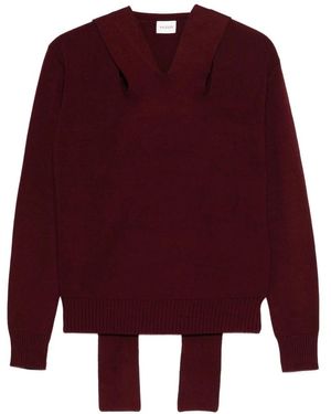 Yuzefi V-Neck Knitwear - Viola