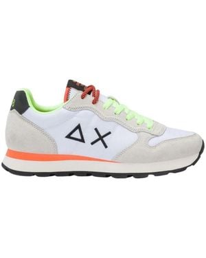 Sun 68 Trainers - White