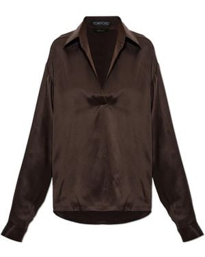 Tom Ford Blouses - Marron