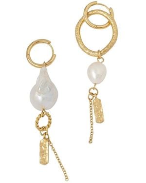 Sessun Earrings - Metálico