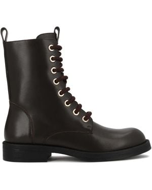 Kazar Lace-Up Boots - Negro
