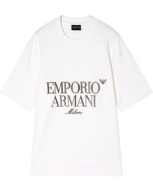 Emporio Armani T-Shirts - White