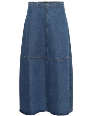 Soaked In Luxury Denim Skirts - Azul