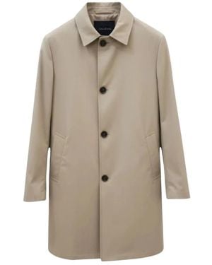 KIRED Single-Breasted Coats - Natural