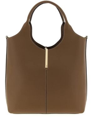 Tod's Kleine Ebr Handtas - Bruin