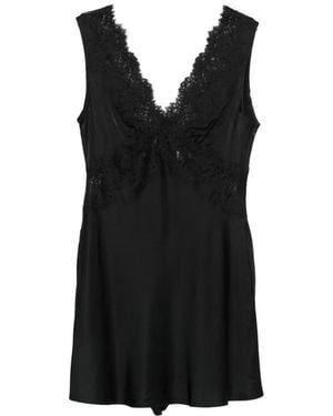 RIXO London Rhegan Jurk - Zwart