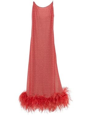 Oséree Maxi Kleider - Rot