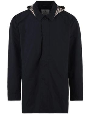 Aquascutum Single-Breasted Coats - Bleu