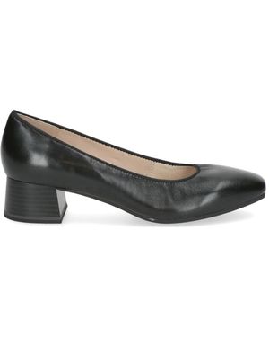 Caprice Court Shoes - Black